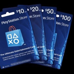 psn gift card